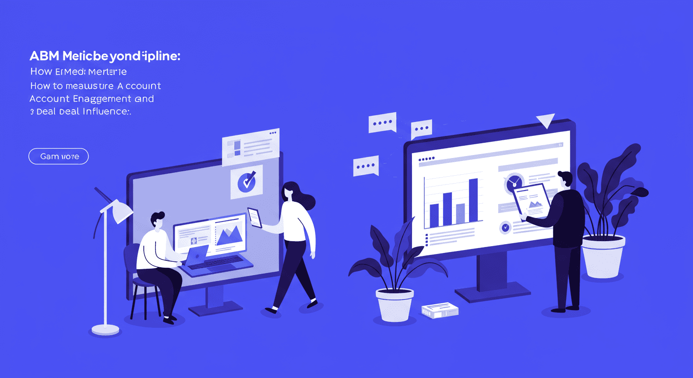 ABM Metrics Beyond Pipeline: How to Measure Account Engagement and Deal Influence