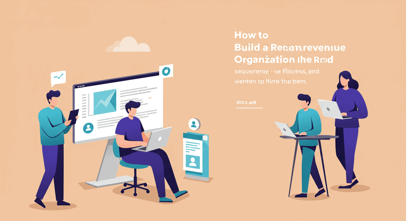 How to Build a Revenue Organization: The Roles You Need and When to Hire Them