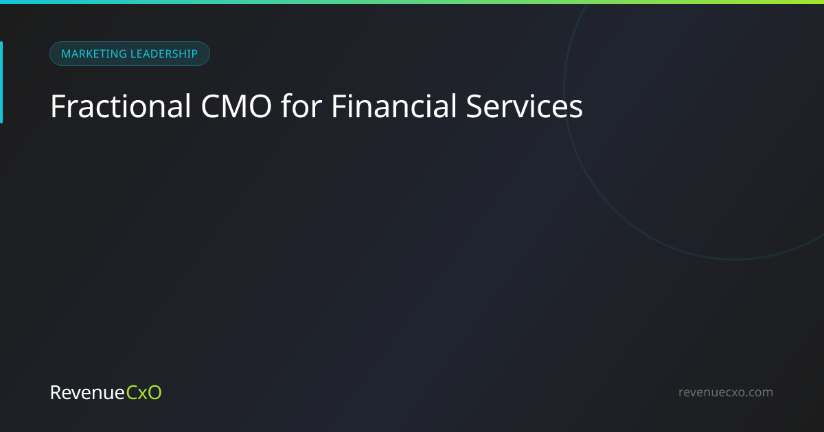 Fractional CMO for Financial Services